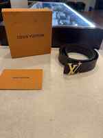Louis Vuitton LV Monogram Reversible Belt M0323 Size 110/44  SPB-TS 347662