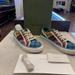 Gucci Pink / Navy Blue Rhyton Women's 40.5 EU 10.5 US              LS(347675)