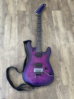 EVH 5150 Deluxe Series- Purple Daze Guitar w Strap - PPSKB