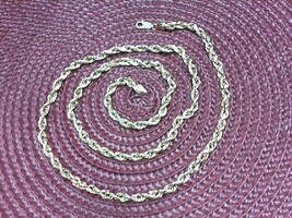 Rope Chain - Yellow Gold - 27 Inches - 10K - PPSKN
