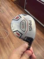 Ping G15 Fairway Wood 3 Wood 3W 15.5° Graphite Stiff Right 42.5in TS 348789