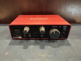 Focusrite Scarlett Solo 3rd Gen 2 Channel USB Audio Interface         LS(348817)