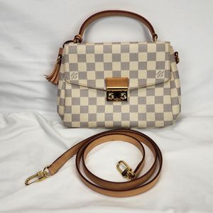 Louis Vuitton Damier Azur Croisette Handbag / Shoulder Bag SPBJKI 348925