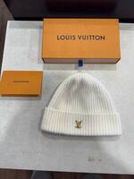 Louis Vuitton Spark Cashmere Beanie White Size OS $550 NEW  SPB-TS 349292