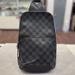 Louis Vuitton  Damier Graphite Avenue Sling Bag                LS(349453)