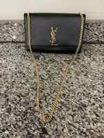 Saint Laurent Grain de Poudre Monogram Kate Medium Shoulder Bag SPB-JB 349660