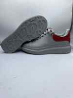 US Men's Size 6 Alexander McQueen Oversized Grey/Red SPB-JB 349663