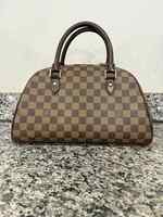 Louis Vuitton Ribera Handbag Damier MM Damier Ebene SPB-TS 349913