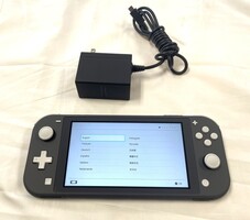 Nintendo Switch Lite - HDH-001 - Gray - w Power Cord - PPSKN