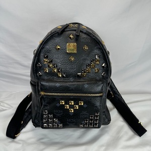MCM Shark Studded Backpack SPB-MS 350517 