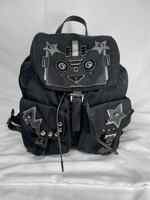 Prada Robot Double Front Pocket Backpack Tessuto Medium SPB-JB 350521
