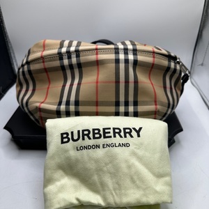  Burberry Sonny Belt Bag Check Canvas SPB-MS 350571 