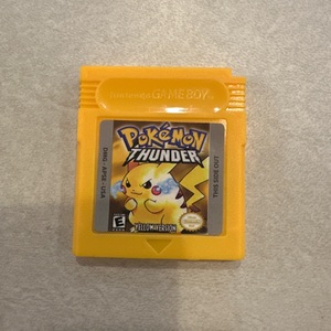 Nintendo Pokemon Thunder Gameboy Color