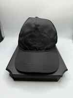 Prada Nylon Unisex Black Baseball Cap Size Medium SPB-TS 350958