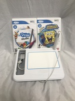 Nintendo Wii uDraw Game Tablet w/ Game + Spongebob uDraw Game PPSJKI 351124
