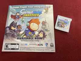 Scribblenauts DC Unmasked Game Only Nintendo 3DS PPSDM(351716)