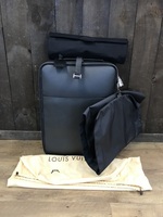 Louis Vuitton Pegase 55 Taiga Ardoise M23312 Suitcase w/ Cover PPSJKI 351721