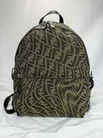 Fendi x Sarah Coleman Men Vertigo FF Jacquard Canvas Backpack SPB-TS 351856