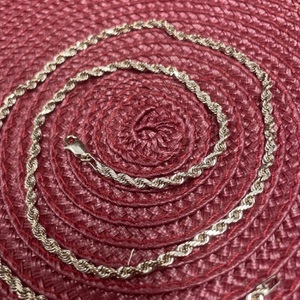 White Gold Rope Chain - 20 Inch - 14K - PPSKN