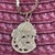 Georgia Bulldog Pendant on 15 Inch Chain Both 14K - PPSKN