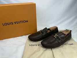 Louis Vuitton Hockenheim Mens Moccasin/Loafer US 9 SPB-TS 352071