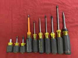 Klein 10 Piece Screwdriver Set Hand Tools PPSDM