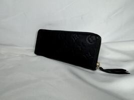 Louis Vuitton  Empreinte Clemence Wallet Black              LS(352136)
