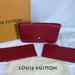Louis Vuitton Felicie Pochette Monogram Empreinte Leather Red SPB-TS 352294