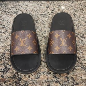 Louis Vuitton Sunbath Flat Mule Monogram Slides Size 41 / US Size 11 SPBK352382