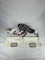 Women's Size 7 Gucci Interlocking G logo Leather Sneaker Red SPB-JB 352459