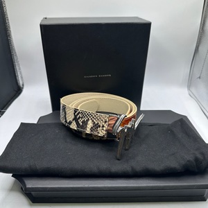 Guiseppe Zanotti Access Python Belt 48" SPB-MS 352644 