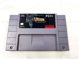 Ultima: The Black Gate- Super Nintendo - MOD SNS-006 - Japan - PPSKN