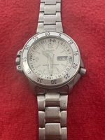  SEIKO 5 Sports 7S36-01E0 Automatic White Dial -Nite Glow Hands - PPSKN