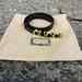 Gucci Logo-Buckle Thin Black Belt 80-32 SPB-JB 353369