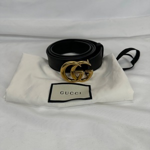 Gucci GG Marmont Thin Interlocking Belt 85/32 SPB-MS 353375 