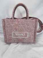 Versace Jacquard Barocco Print Small Athena Tote Pink SPB-JB 354087