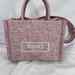 Versace Jacquard Barocco Print Small Athena Tote Pink SPB-JB 354087