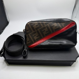 Fendi Camera Case Zucca Coated Canvas SPB-MS 354211