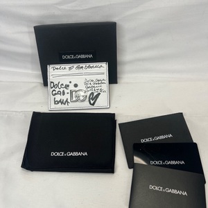 Dolce & Gabbana White logo cardholder