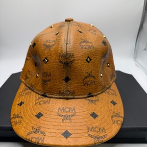 MCM Studded Visetos Baseball Cap SPB-MS 355361