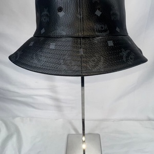 MCM Black Visetos Bucket Hat 