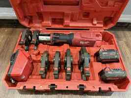 Milwaukee 2922-20 M18 FORCE LOGIC Press Tool Kit w/ 6 Jaws SPB-TS 355887