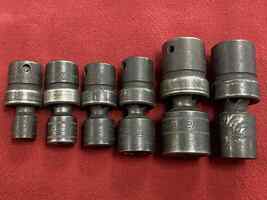 Snap-on Tools IPLM-IPMF 1/2" & 3/8 Drive Shallow Swivel Sockets 6pt PPSD 356003