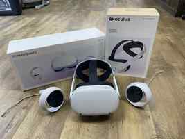 Meta Oculus Quest 2 128GB VR Virtual Reality Headset W/ Elite Strap PPSDM 356095