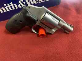 SMITH & WESSON 642-2 CT AIRWEIGHT DOUBLE ACTION 38 SPL +P REVOLVER WITH CRIMSON