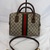Vintage Gucci GG Canvas Web Sherry Line Tote SPB-MS 356719