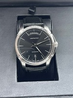 Hamilton H325050 Jazzmaster Day Date Black Dial in Box 7.5in Wrist SPB-JB 358833