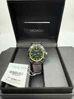 Movado Candoplan S Green Heritage Series 43mm Green Dial Watch 3650135 SPB TS406